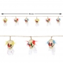 Guirnalda Halloween Calavera Payaso 153 cm Guirnalda Halloween Calavera Payaso 153 cm