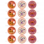 Juego 15 Impresiones Papel Comestible Dulce Halloween A 5 cm Juego 15 Impresiones Papel Comestible Dulce Halloween A 5 cm