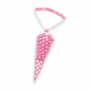 Juego de 10 conos para dulces Rosa y blanco Juego de 10 conos para dulces Rosa y blanco