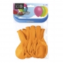 Juego de 10 globos de látex amarillo yema mate de 30 cm Juego de 10 globos de látex amarillo yema mate de 30 cm