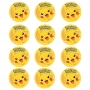 Juego de 12 Impresiones de 6 cm en Papel Comestible Pokémon  Juego de 12 Impresiones de 6 cm en Papel Comestible Pokémon