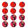 Juego de 12 Impresiones en Oblea Ladybug Juego de 12 Impresiones en Oblea Ladybug
