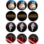 Juego de 12 impresiones en Oblea Star Wars