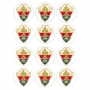 Juego de 12 Impresiones en Papel de Azúcar Elche Juego de 12 Impresiones en Papel de Azúcar Elche