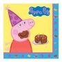 Juego de 16 Servilletas Peppa Pig Cumpleaños