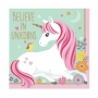 Juego de 20 Servilletas Coctail Unicornio Mágico Juego de 20 Servilletas Coctail Unicornio Mágico