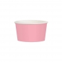 Juego de 20 tarrinas rosas de cartón de 280 ml Juego de 20 tarrinas rosas de cartón de 280 ml