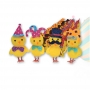 Juego de 4 Pollitos Decorativos Modelo 2 Juego de 4 Pollitos Decorativos Modelo 2