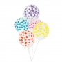 Juego de 5 globos Confeti Multicolor Juego de 5 globos Confeti Multicolor