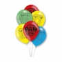Juego de 6 Globos Patrulla Canina 4 Caras Juego de 6 Globos Patrulla Canina 4 Caras