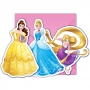 Juego de 6 Invitaciones Princesas Disney Modelo C Juego de 6 Invitaciones Princesas Disney Modelo C