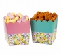 Juego de 6 recipientes florales para dulces Juego de 6 recipientes florales para dulces