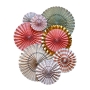 Juego de 8 abanicos decorativos modelo trend Juego de 8 abanicos decorativos modelo trend