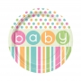 Juego de 8 Platos Baby Colores Pastel 17 cm Juego de 8 Platos Baby Colores Pastel 17 cm