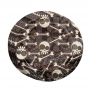 Juego de 8 Platos Calaveras y Huesos Halloween Juego de 8 Platos Calaveras y Huesos Halloween