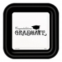 Juego de 8 platos de 22 cm perfectos para tu fiesta de graduación Juego de 8 platos de 22 cm perfectos para tu fiesta de graduación