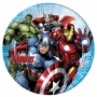 Juego de 8 Platos de los Vengadores 22cm Juego de 8 Platos de los Vengadores 22cm