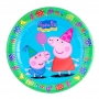 Juego de 8 platos Peppa Pig - My Karamelli