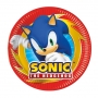 Juego de 8 Platos Sonic The Hedgehog 18 cm Juego de 8 Platos Sonic The Hedgehog 18 cm
