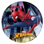 Juego de 8 Platos Spiderman Team Up 20 cm