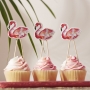 Juego de 8 Toppers Flamingo Fun Juego de 8 Toppers Flamingo Fun