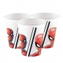 Juego de 8 Vasos Cartón Spiderman Team Up