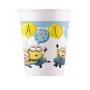 Juego de 8 vasos de Los Minions de 200 ml Juego de 8 vasos de Los Minions de 200 ml