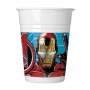 Juego de 8 Vasos Vengadores Power 200 ml Juego de 8 Vasos Vengadores Power 200 ml