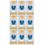 Juego de 9 Impresiones en Papel de Azúcar Comunión Niño Modelo B Rectangular Juego de 9 Impresiones en Papel de Azúcar Comunión Niño Modelo B Rectangular