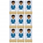 Juego de 9 Impresiones en Papel de Azúcar Comunión Niño Modelo D Rectangular Juego de 9 Impresiones en Papel de Azúcar Comunión Niño Modelo D Rectangular