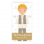 Juego de 9 Impresiones en Papel de Azúcar Comunión Niño Modelo N Rectangular Juego de 9 Impresiones en Papel de Azúcar Comunión Niño Modelo N Rectangular
