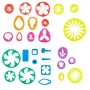 Juego de cortadores de Flores Wilton (25 pcs) Juego de cortadores de Flores Wilton (25 pcs)