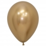 Pack de 12 Globos Reflex Dorado 30 cm Pack de 12 Globos Reflex Dorado 30 cm