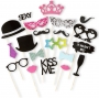Kit de 20 Accesorios para Photocall Wedding Party Kit de 20 Accesorios para Photocall Wedding Party