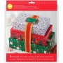Kit de 3 cajas de regalo navideñas Wilton Kit de 3 cajas de regalo navideñas Wilton