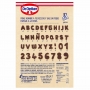 Letras y Números de Chocolate 82 pc 10 ud Letras y Números de Chocolate 82 pc 10 ud