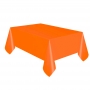 Mantel de Plástico Naranja 274 cm