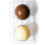 Molde de policarbonato esferas de chocolate 10cm Molde de policarbonato esferas de chocolate 10cm