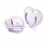 Molde de policarbonato para hacer corazones de chocolate de 9 cm Molde de policarbonato para hacer corazones de chocolate de 9 cm