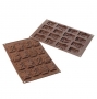 Molde de Silicona para Chocolate Xmas Tags Molde de Silicona para Chocolate Xmas Tags