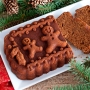 Molde Nordic Ware Gingerbread Family Loaf Pan