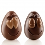 Molde para Chocolate Huevos Sonrientes 3D Molde para Chocolate Huevos Sonrientes 3D