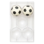 Molde policarbonato Balones de fútbol 5,2 cm Molde policarbonato Balones de fútbol 5,2 cm