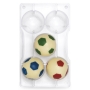 Molde policarbonato Balones de fútbol 5,2 cm Molde policarbonato Balones de fútbol 5,2 cm