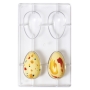 Molde policarbonato Huevos de Chocolate 8cm Molde policarbonato Huevos de Chocolate 8cm