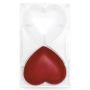 Molde policarbonato para chocolate corazones 10cm Molde policarbonato para chocolate corazones 10cm