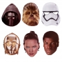 Máscaras Star Wars 6 Unidades - My Karamelli Máscaras Star Wars 6 Unidades - My Karamelli