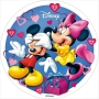 Oblea Mickey y Minnie sorpresa 20cm - My Karamelli