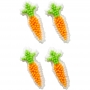 Pack 25 Decoraciones Mini Zanahorias
