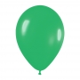 Pack de 100 globos color Verde  Jade Mate 12cm